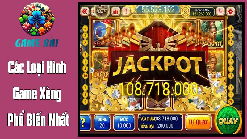 Các Loại Hình Game Xèng Đổi Thưởng Phổ Biến Nhất Các Loại Hình Game Xèng Đổi Thưởng Phổ Biến Nhất